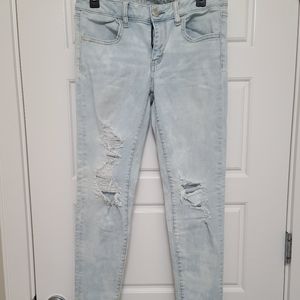 American Eagle women's super stretch skinny jeans
